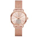 Michael Kors Ladies Portia Rose Gold Watch - MK3845